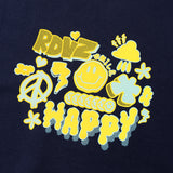 HAPPY VIBE SWEATSHIRT
 - NAVY