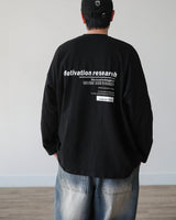 RESEARHヘビーサイズロングスリーブTシャツ