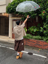 リニアストライプショートスリーブシャツ – M/L (3 Colors)