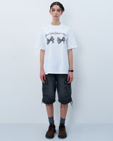 ツインリボンTシャツ　ホワイト