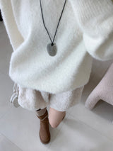 Puff Teddy Poggle Fleece Boa Shorts (3 colors)