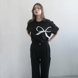 リボンTシャツ