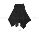 SOFT UNBALANCE FLARE SKIRT