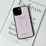 Ribbon epoxy bumper case (pink)