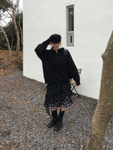ポポドットフリルスカート (2c)