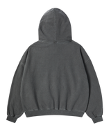 25FW BASKET BALL PIGMENT WIDE HOODIE CHARCOAL