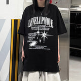 レベルアップ オーバーフィット Tシャツ