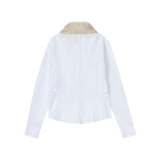  FAKE FUR SHIRTS (IVORY)