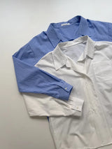 Nut Unbalance Wrap Loose Fit Shirt