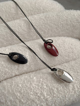 Plume Drop Layered Necklace
