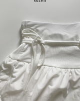 named strap frill skirt (3color)