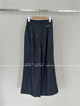 Nikki String Jogger Wide Cargo Pants