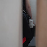 tuteogi gray doll keyring