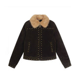 【60%限定】Karen Stud Fur Mustang Jacket