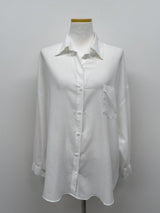 Aswell Back Slit Loose Fit Shirt