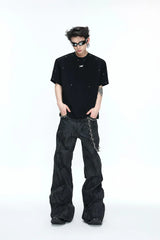 Asymmetric Cropped T-Shirt