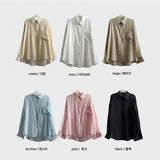 Mikan Charles ルーズフィットポケットシャツ south