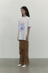 チェリーブラーグラフィックTシャツ[ホワイト]