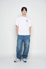 25SS TANNING OPANCHU USAGI BASIC LOGO SHORT SLEEVE T-SHIRT WHITE