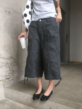 TUCK BERMUDA PANTS (2color)
