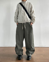 Low Cargo Balloon Pants