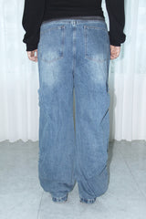 Stud Side Pintuck Wide Pants (2colors)