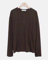 Kiyul Henley-Neck Warmer Long Sleeve T-Shirt