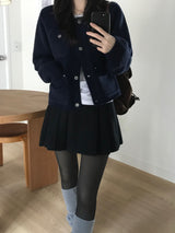 Chloe Wool Pleats Skirt (3 colors)