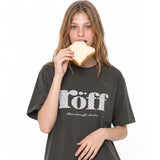 ロフ タイプ プレイ ドット Tシャツ [ASH CACAO]