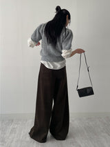 Pillow Leather Mini Tote Bag