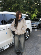 Yvonne Check Hood Cotton Boxy Fit Jumper