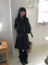 DL Round Collar Tweed Jacket