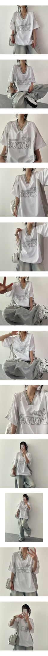 デフォーストリングTシャツ