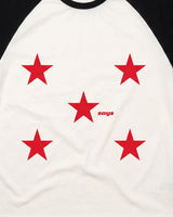 POPPING STAR RAGLAN T-SHIRTS