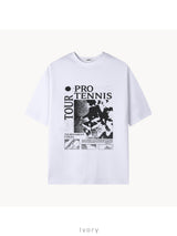 テニスショートスリーブTシャツ