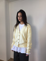 Soft V-Neck Cardigan (1 Colors)