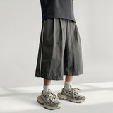 Ossie Piping Pin String Nylon Bermuda Pants (3 colors)