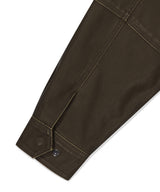 WASHED FAUX LEATHER BLOUSON