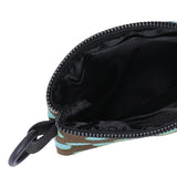 XTA087 Dot Keyring Card Wallet (BROWN/BLUE)