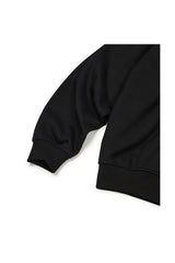 (BASE) NY CROSS HOOD ZIP UP (BLACK)