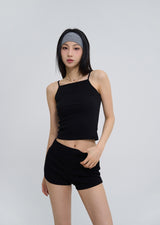 [U-BASIC] Vince scene line ribbed sleeveless
