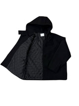 Wool Hooded Duffle Coat (3 Colors)