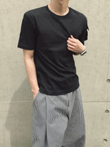 ベイドポケットクロップ半袖Tシャツ 4C