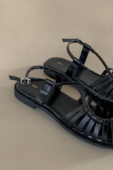 MAREN FISHERMAN SANDALS (BROWN, BLACK 2COLORS!)