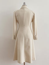 26SS★ Colette Tailored Collar Double Flare One Piece