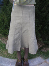 garment midi skirt