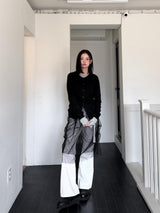  TUCK TULLE MESH SKIRT