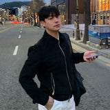 Tomfold suede jacket (3color)