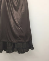 Nadine Check Frill Skirt (2color)