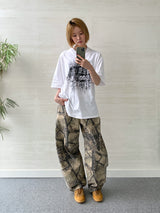 (UNISEX) リアルツリーカーブパンツ